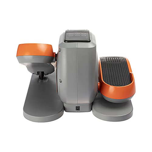 POWER LEGS Eliptic Trainer CV Directo | Elíptica motorizada compacta con 3 programas de Entrenamiento pre-programados y 10 velocidades | Recupera Movilidad y Alivia cansancio Muscular